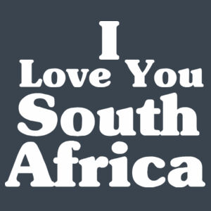 I Love You South Africa Design