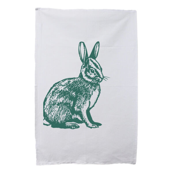Bunny Tea towel Thumbnail