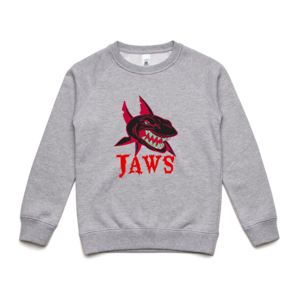 scary shark crew sweater Thumbnail